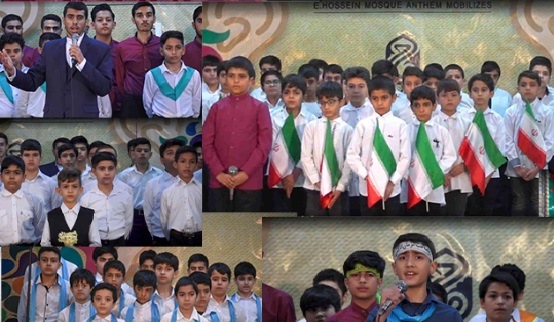 رقابت 900 نفر از اعضاي کانون «دوستان آسماني» جهرم در جشنواره سرود فجر