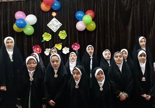 دختران فاطمي کانون پيمان غدير جهرم ميلاد حضرت زهرا(س) را جشن گرفتند