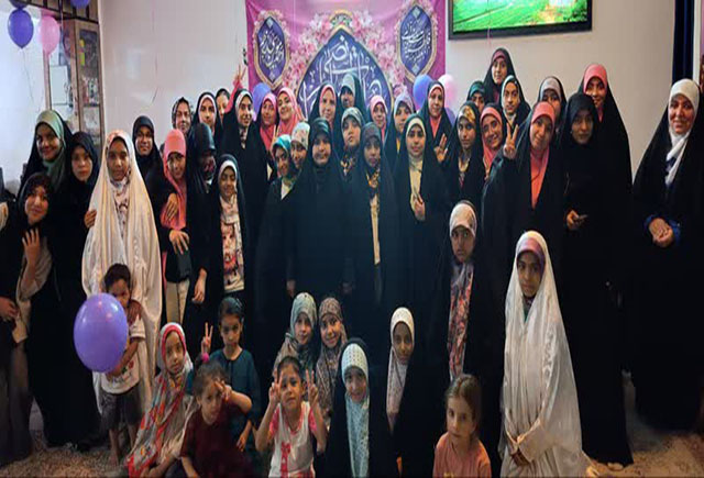 برگزاري جشن ميلاد حضرت معصومه (ع) و روز دختر با حضور دختران کانون «چشمه حکمت» شيراز